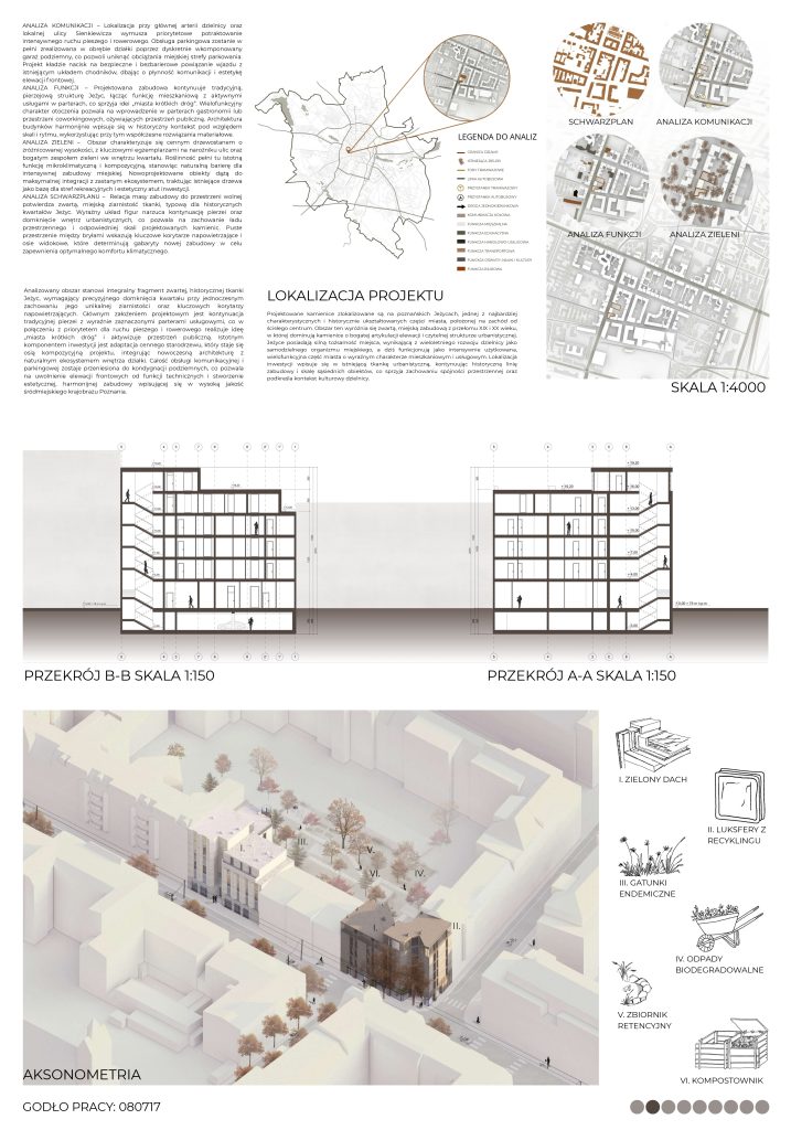 Projekt architektoniczny na konkurs