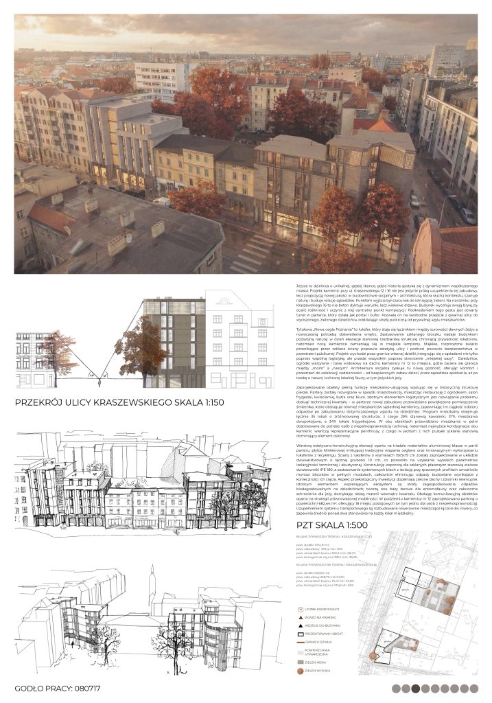 Projekt architektoniczny na konkurs