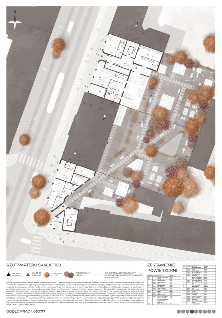 Projekt architektoniczny na konkurs