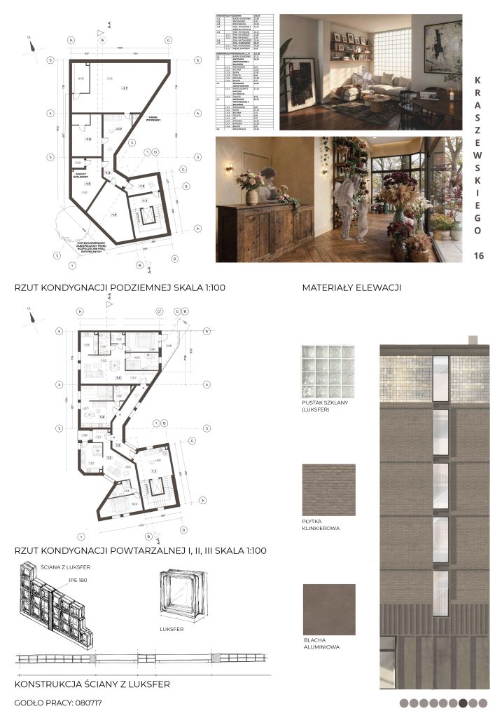 Projekt architektoniczny na konkurs