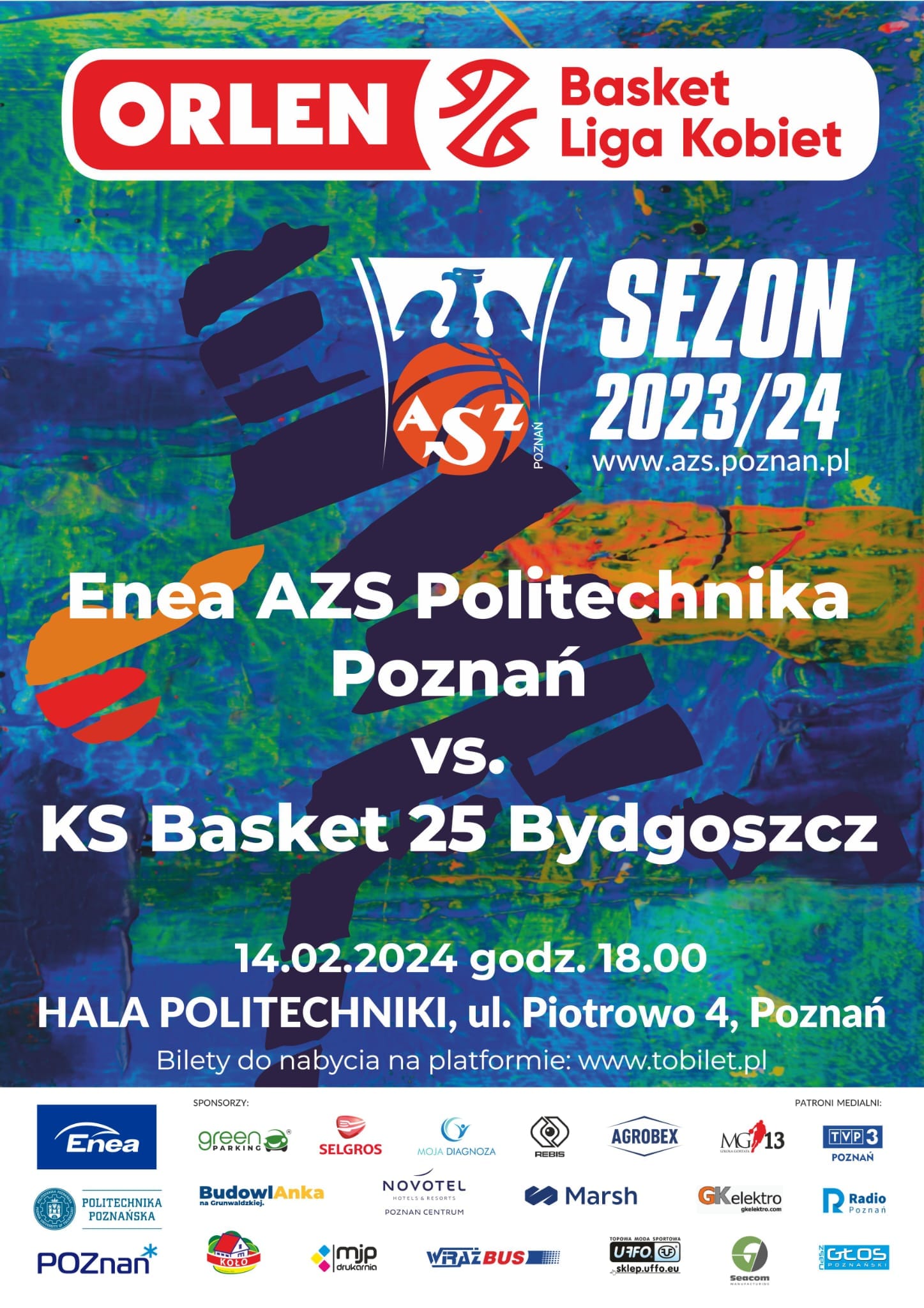 Mecz Enea AZS Politechnika Poznań vs. KS Basket 25 Bydgoszcz 