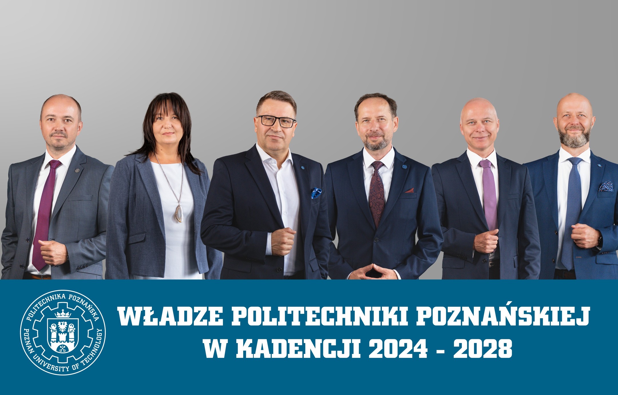 Nowa kadencja, nowe wyzwania...
Liczymy na Państwa wsparcie i współpracę 🙂
https://put.poznan.pl/wladze