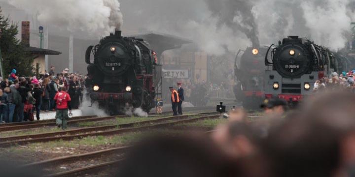 Parowozy w Wolsztynie