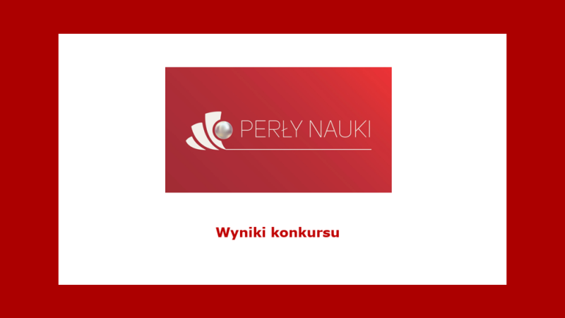 Perły Nauki wyniki