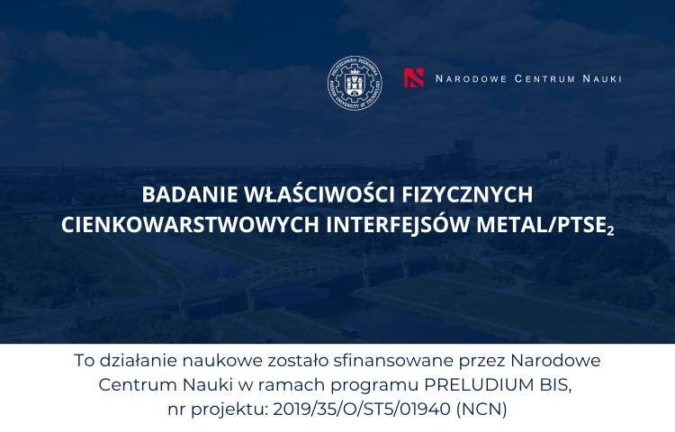 Badanie właściwości fizycznych cienkowarstwowych interfejsów metal/PtSe2