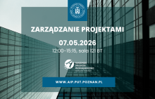 Plakat: szkolenie zarządzanie projektami