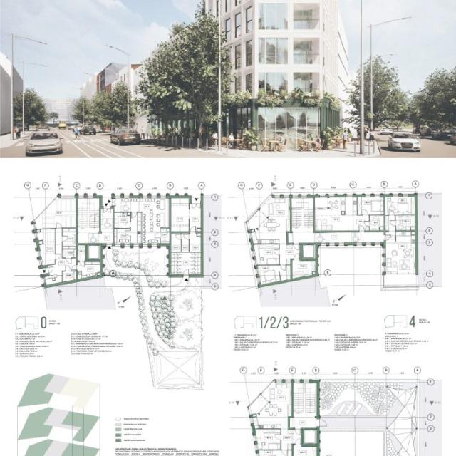 Projekt architektoniczny na konkurs