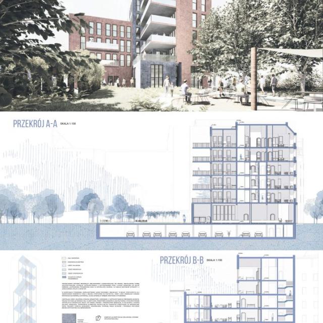 Projekt architektoniczny na konkurs